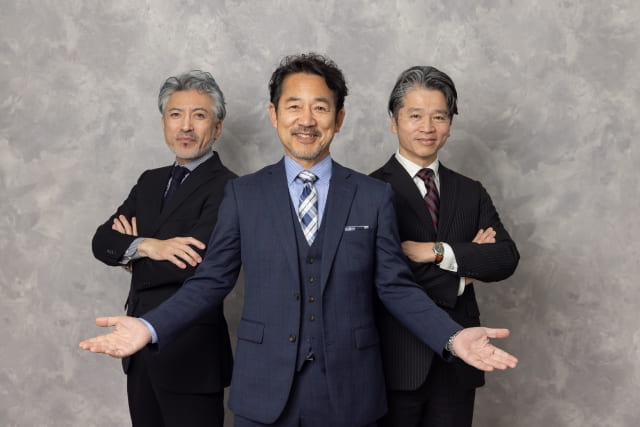 3人のビジネスマンの画像