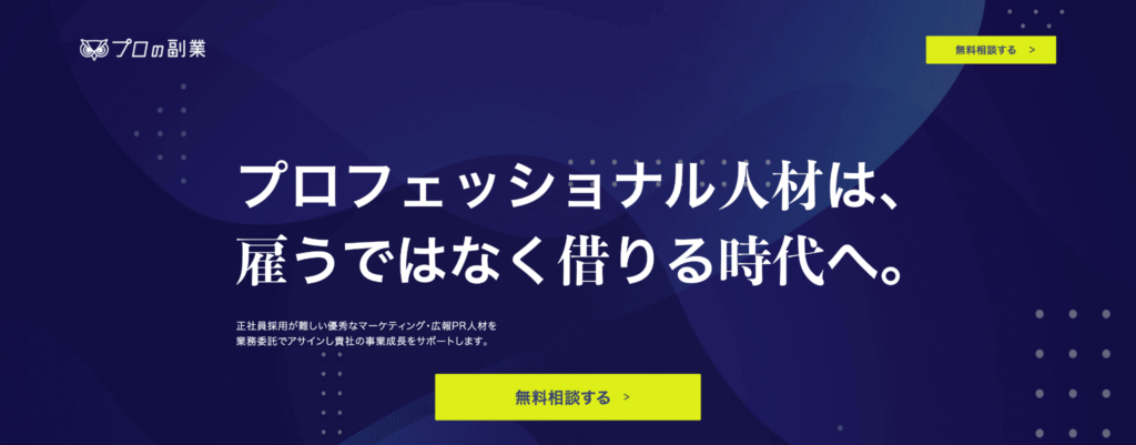 プロの副業の画像