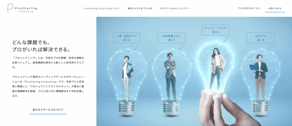 ProSharing Consultingのサービス画像
